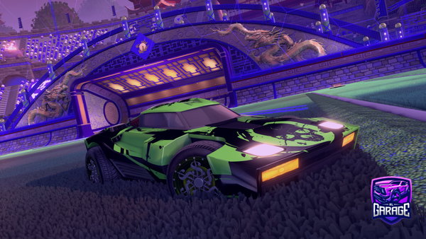 A Rocket League car design from Dragonecho