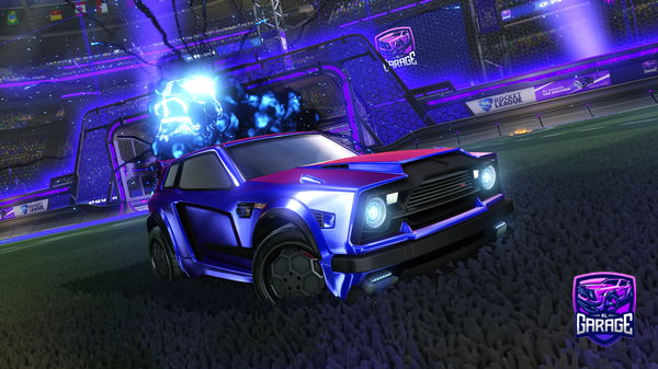 A Rocket League car design from Waffled