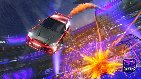 A Rocket League car design from tchap