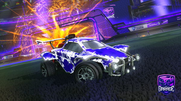 A Rocket League car design from Hugooooo17