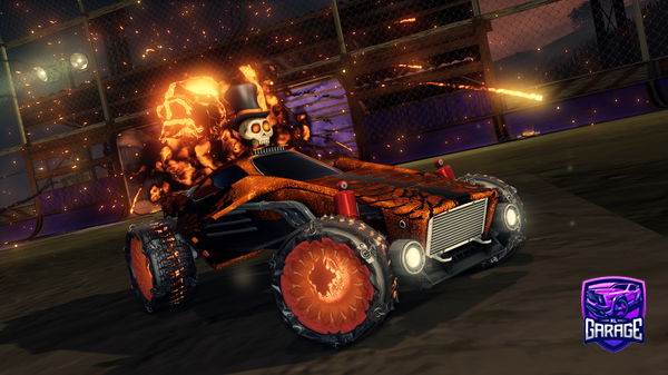 A Rocket League car design from nasahehe