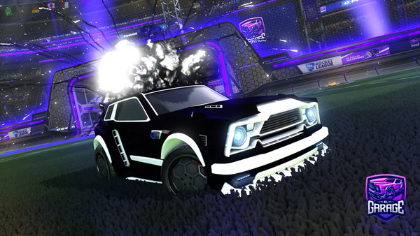 A Rocket League car design from AIdous