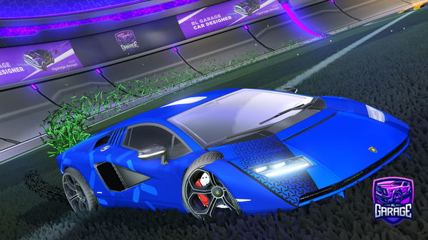 A Rocket League car design from PwrRJSB