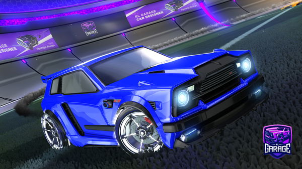 A Rocket League car design from kento_v8