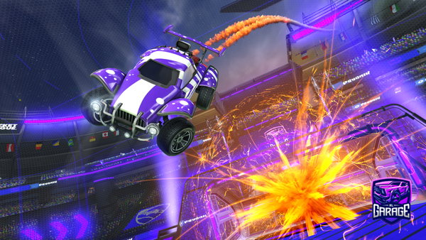 A Rocket League car design from THORDER08