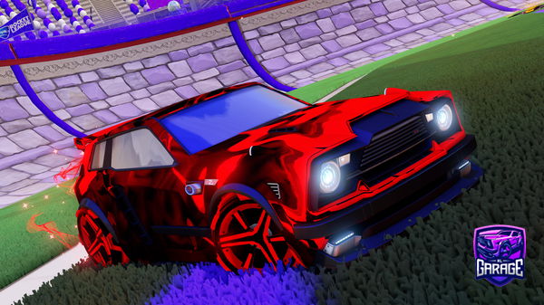 A Rocket League car design from treefiddytwoo