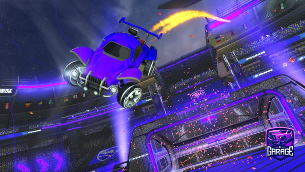 A Rocket League car design from D64s