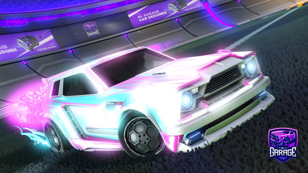 A Rocket League car design from cowboypesos