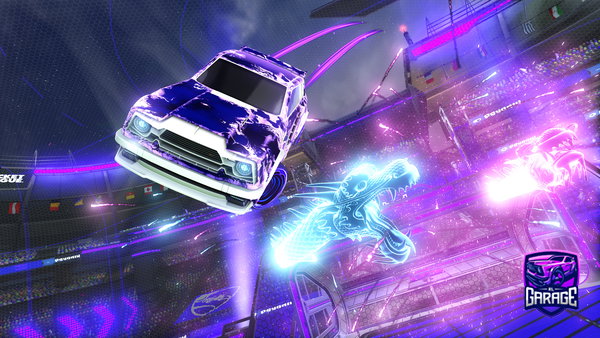 A Rocket League car design from Maverick-LCS