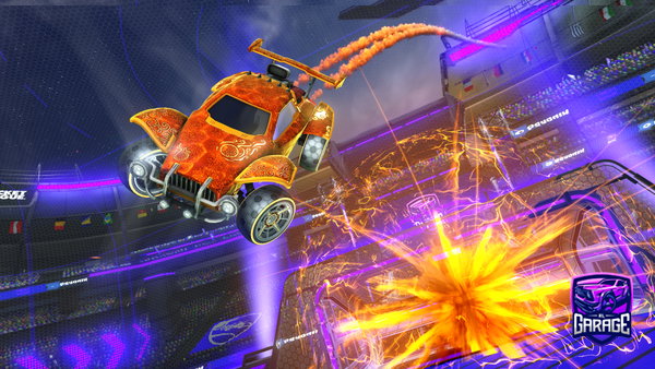 A Rocket League car design from Statogirl