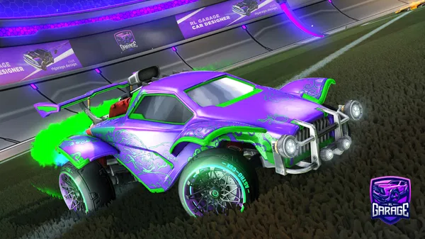 A Rocket League car design from PLATZVERWEIS383