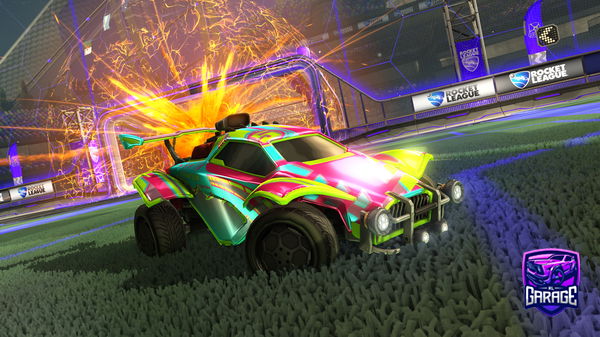 A Rocket League car design from SzymonnWasTaken