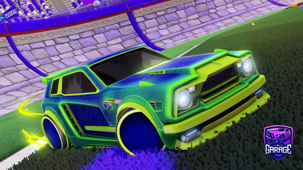 A Rocket League car design from _Notmondo_