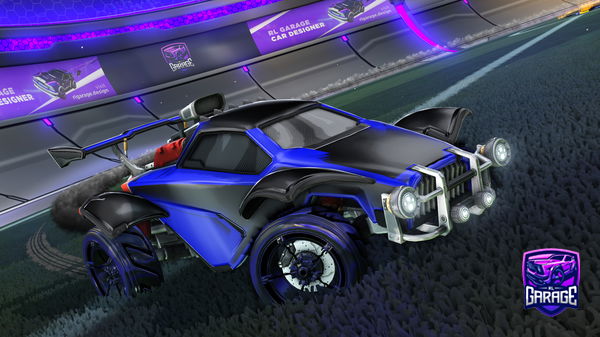 A Rocket League car design from pulse_gxdzxlla