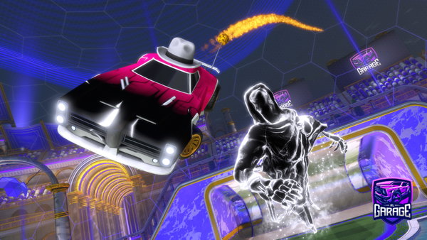 A Rocket League car design from LightningFastWMH