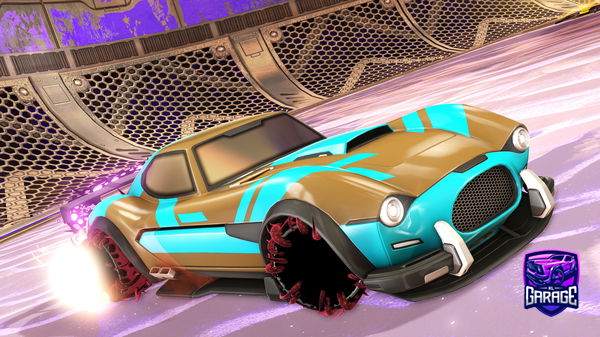 A Rocket League car design from MECHAMAXD-88