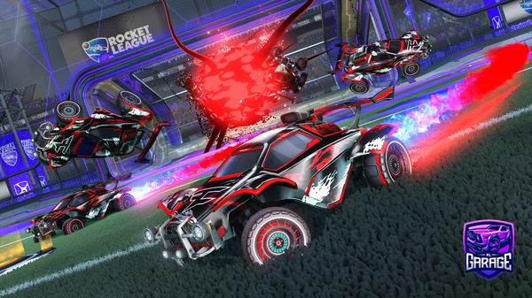 A Rocket League car design from Jeebozz