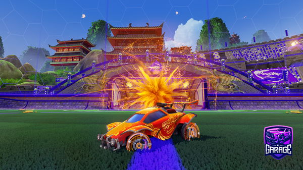 A Rocket League car design from JDGG77