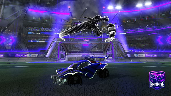 A Rocket League car design from ZigL