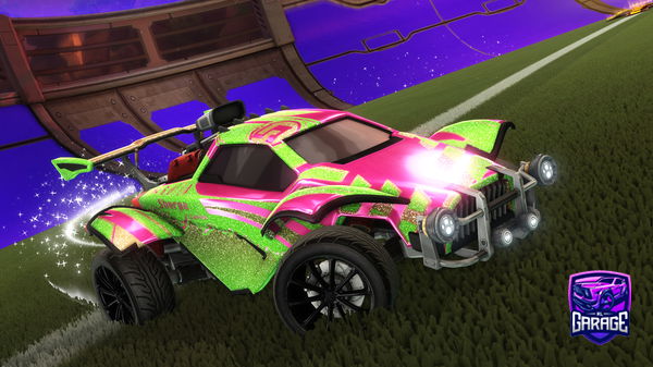 A Rocket League car design from kvneki092