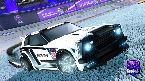 A Rocket League car design from H3av3nLee