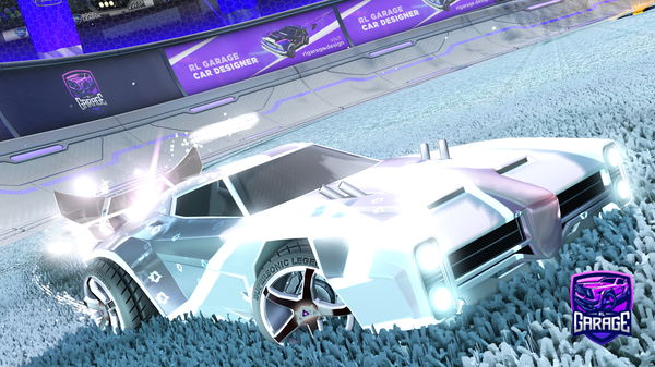 A Rocket League car design from HatariCine