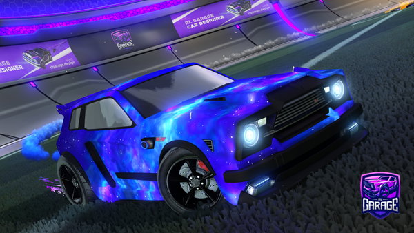 A Rocket League car design from Shining_Nico