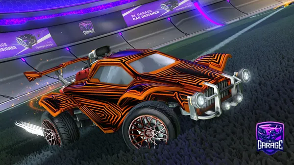 A Rocket League car design from Sharkie-Boy