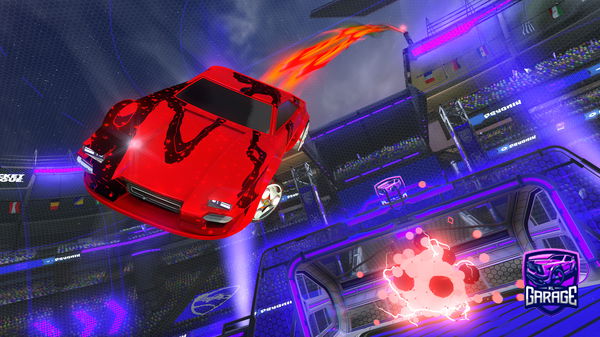 A Rocket League car design from Mingiep