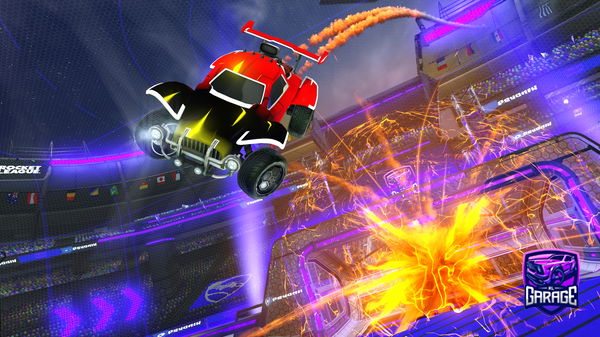 A Rocket League car design from Bigtentaclebango