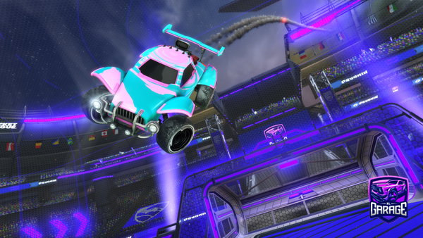 A Rocket League car design from tasyuo