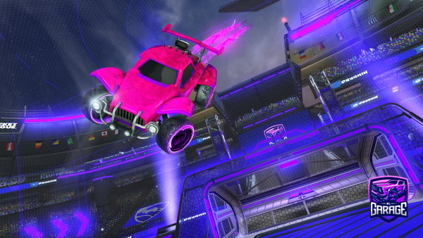 A Rocket League car design from m00py