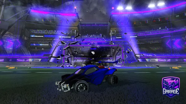 A Rocket League car design from RusinaRacing