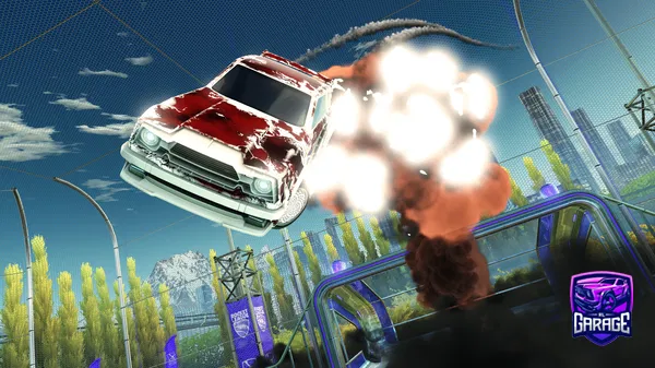 A Rocket League car design from LND_Salami_RL