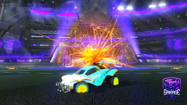A Rocket League car design from RomelITO