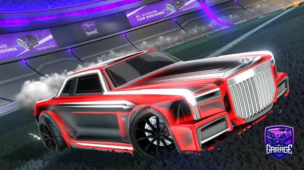 A Rocket League car design from BL4CK_N01R_RS