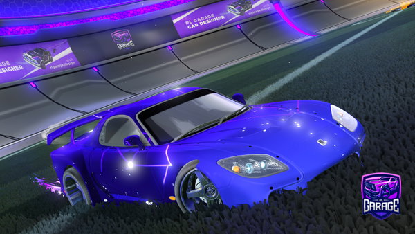 A Rocket League car design from IsMauh_0