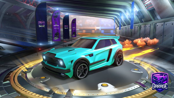 A Rocket League car design from Briab