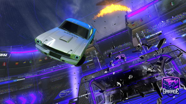 A Rocket League car design from XxHamzagamerxX95