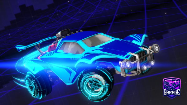 A Rocket League car design from Bhaus42