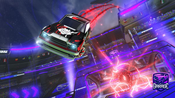 A Rocket League car design from StuckInTheTrip