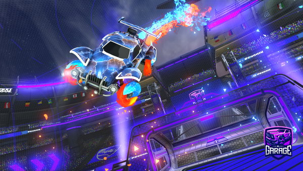A Rocket League car design from Joe853