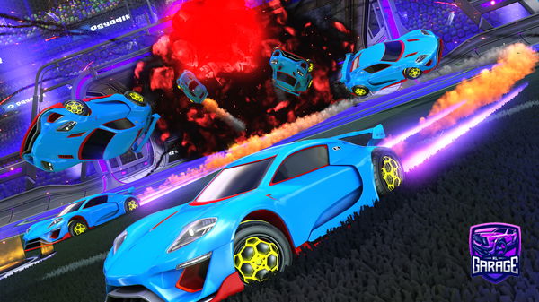 A Rocket League car design from Shooteo2313