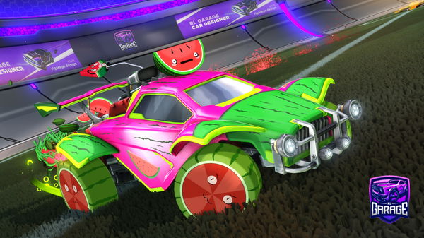 A Rocket League car design from AlmostDead
