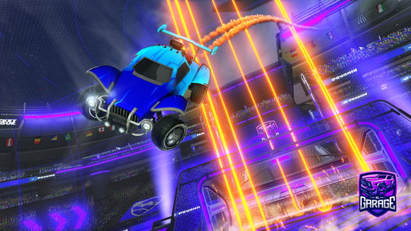 A Rocket League car design from Hamish2000