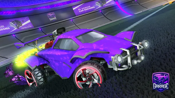 A Rocket League car design from Rocketeer777