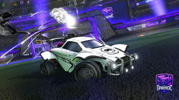 A Rocket League car design from __Juice__