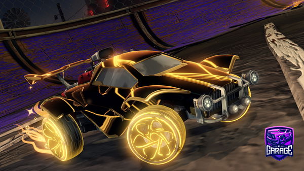 A Rocket League car design from Champ03