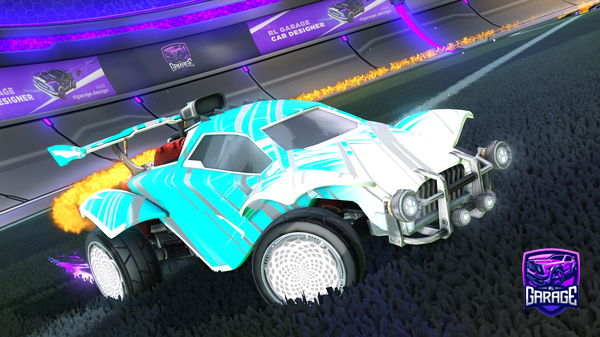 A Rocket League car design from JC_ROARS