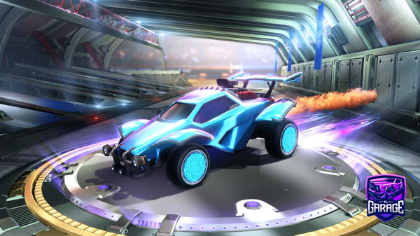 A Rocket League car design from purplewalrus23